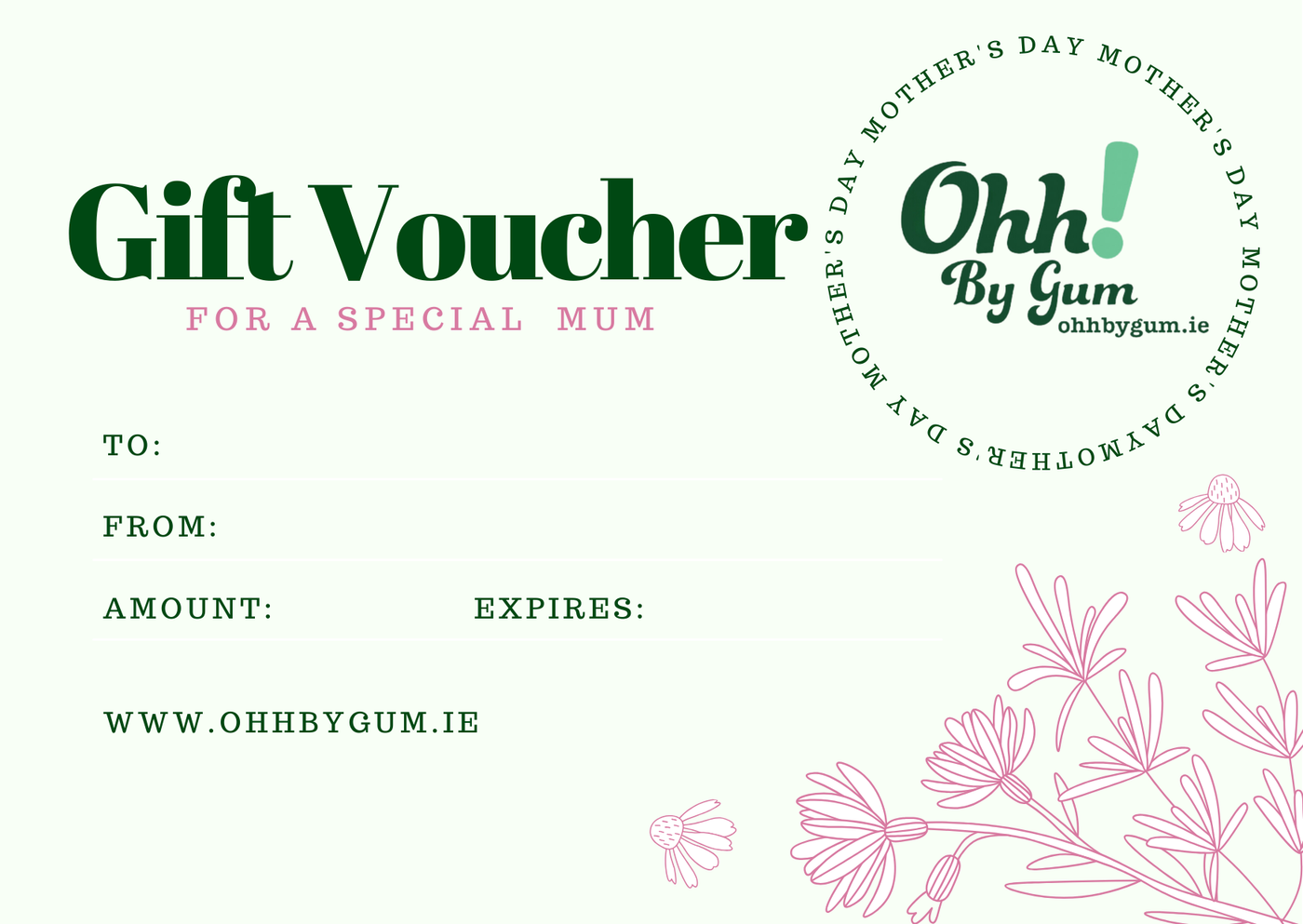 Gift Card to spend at Ohh! By Gum-Gifts-Ohh! By Gum - Shop Sustainable