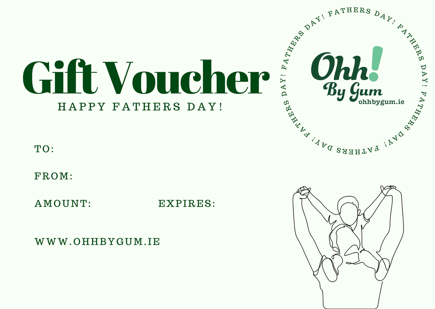 Gift Card to spend at Ohh! By Gum-Gifts-Ohh! By Gum - Shop Sustainable