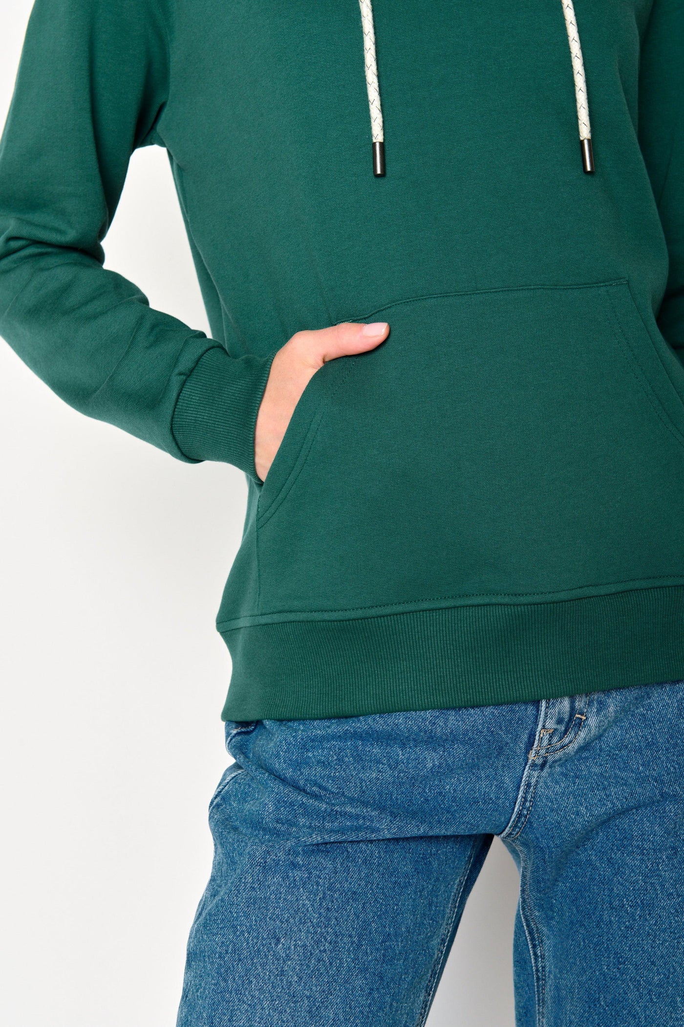 Greenbomb Basic (Chipper/Hoodie/GOTS) | Jungle Green