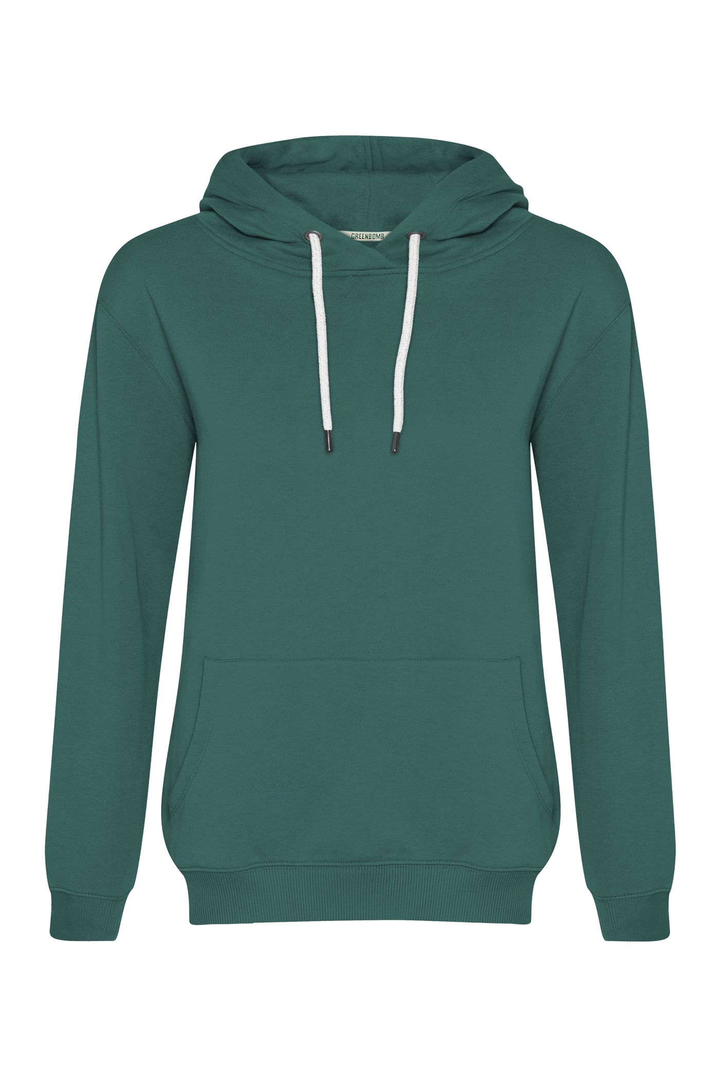 Greenbomb Basic (Chipper/Hoodie/GOTS) | Jungle Green