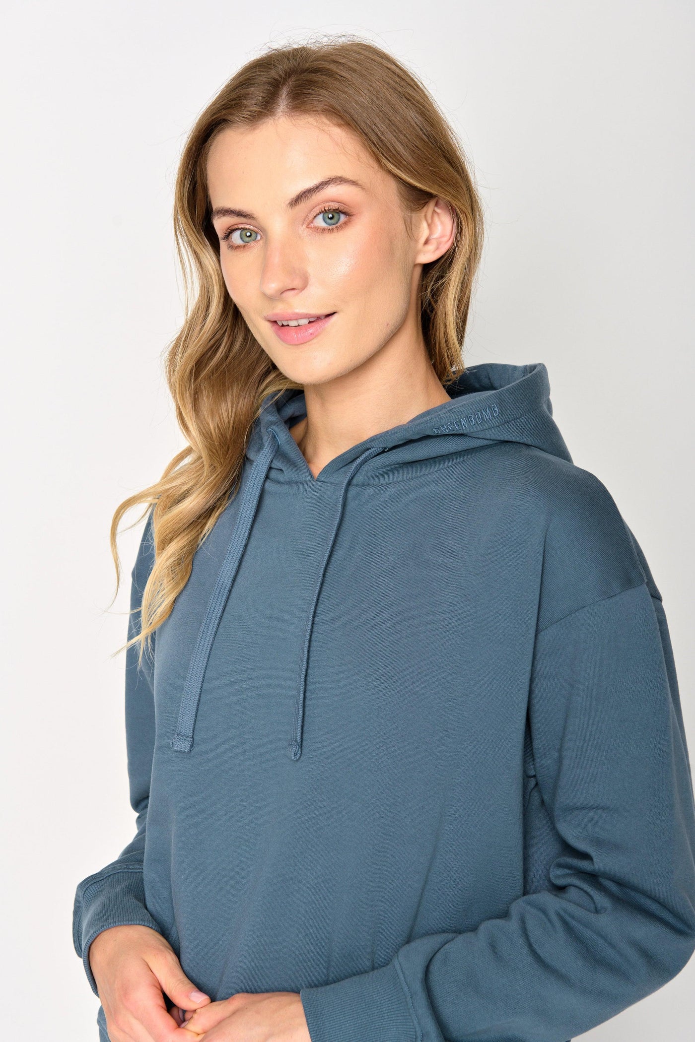 Greenbomb Basic (Flipper/Pullover/GOTS) | Vintage Blue