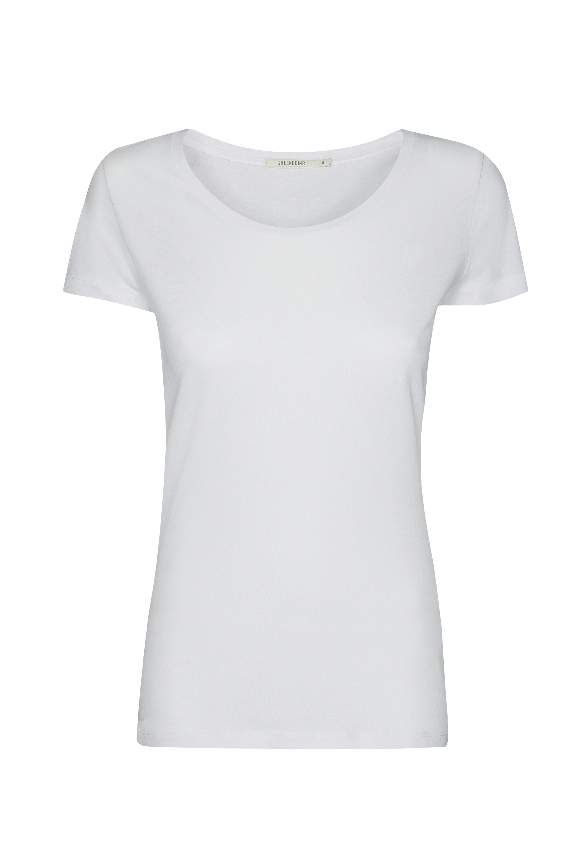 Greenbomb Basic Loves GOTS Tee - White - Ohh! By Gum