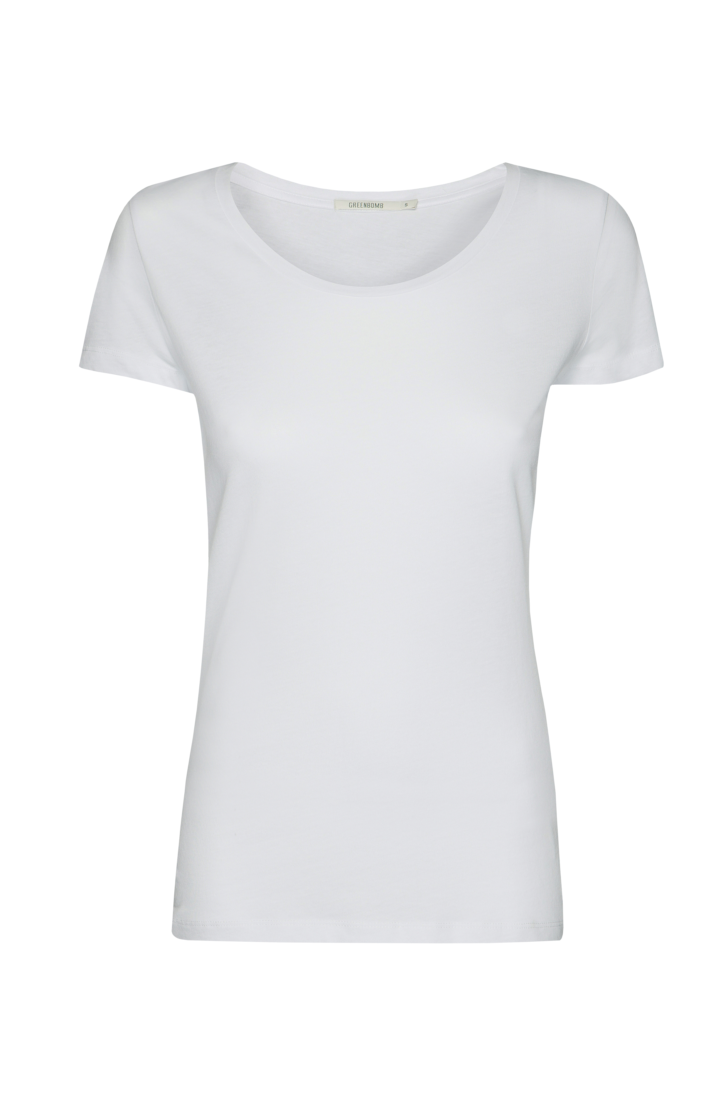 Greenbomb Basic Loves GOTS Tee - White - Ohh! By Gum