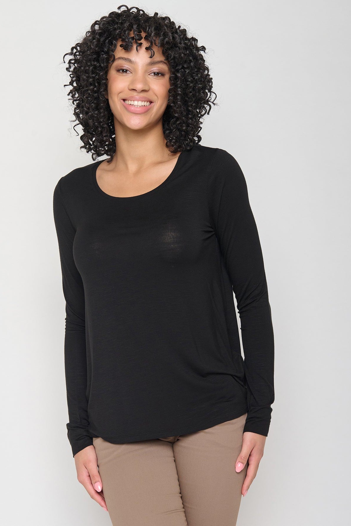 Greenbomb Basic (Mind/Longsleeve) | Black-Womens-Ohh! By Gum - Shop Sustainable