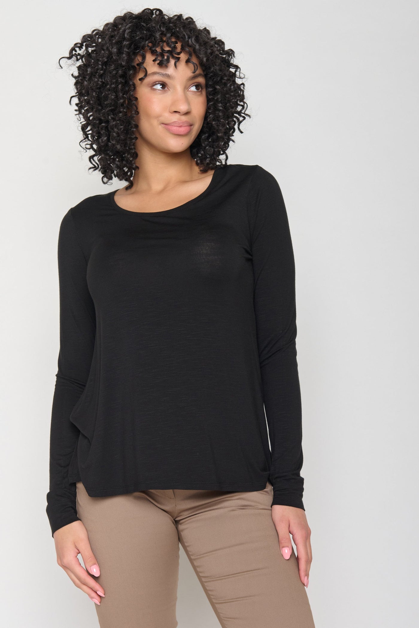 Greenbomb Basic (Mind/Longsleeve) | Black-Womens-Ohh! By Gum - Shop Sustainable