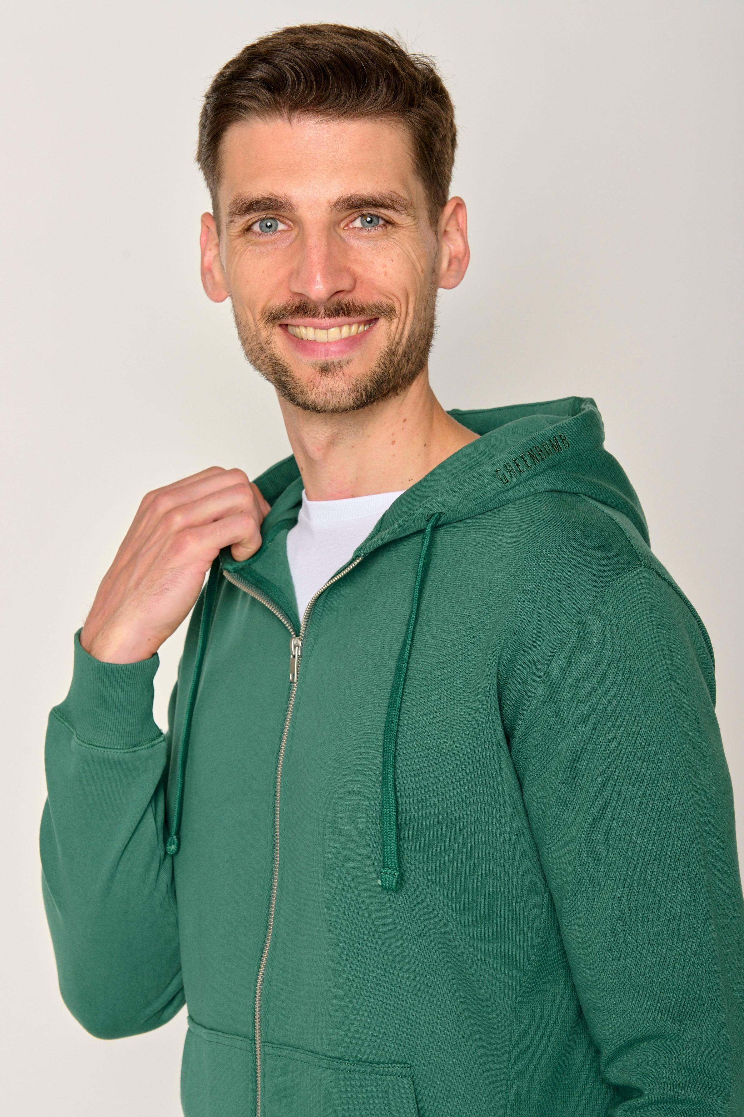 Greenbomb Basic (Revel/Jacket/GOTS) | Jungle Green