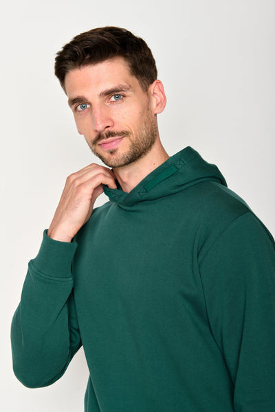 Greenbomb Basic (Star/Hoodie/GOTS) | Jungle Green