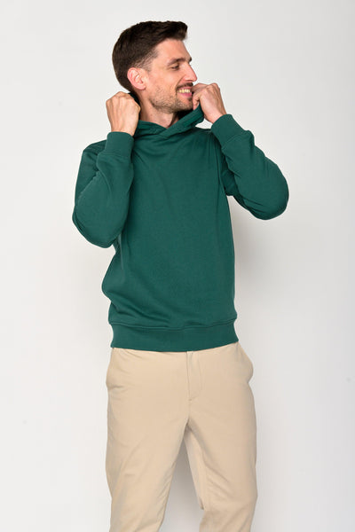 Greenbomb Basic (Star/Hoodie/GOTS) | Jungle Green