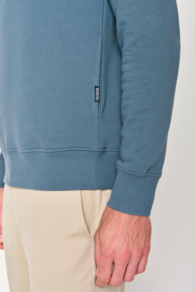 Greenbomb Basic (Star/Hoodie/GOTS) | Vintage Blue