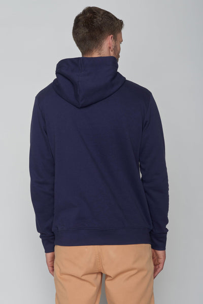 Greenbomb GOTS Organic Basic Star Hoodie in Navy