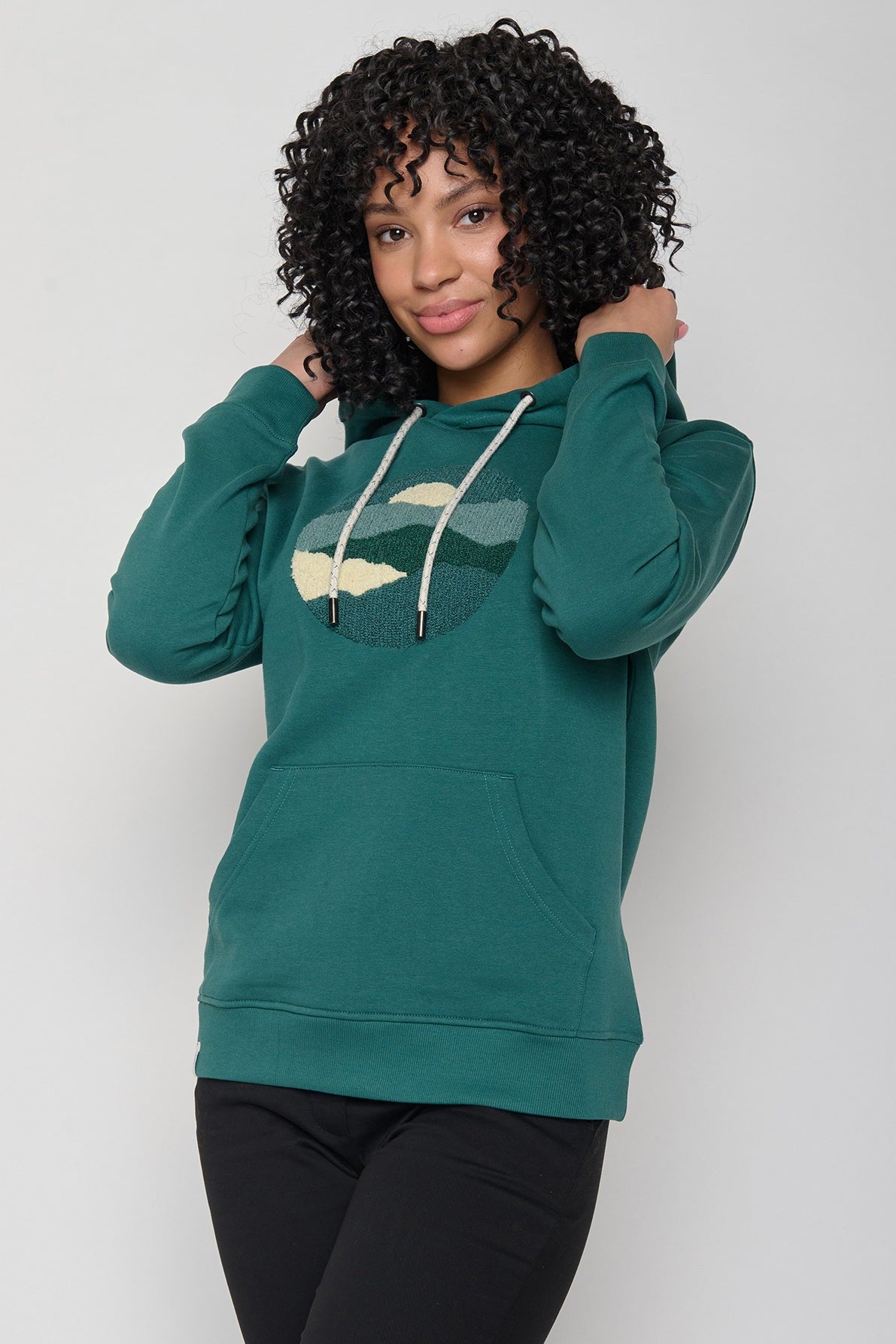 Greenbomb Nature Levels (Chipper/Hoodie/GOTS)-Womens-Ohh! By Gum - Shop Sustainable