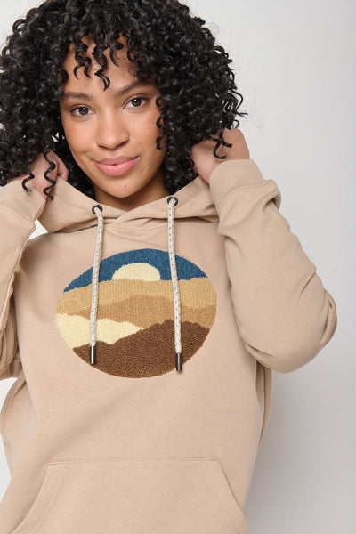 Greenbomb Nature Levels Latte (Chipper/Hoodie/GOTS)-Womens-Ohh! By Gum - Shop Sustainable