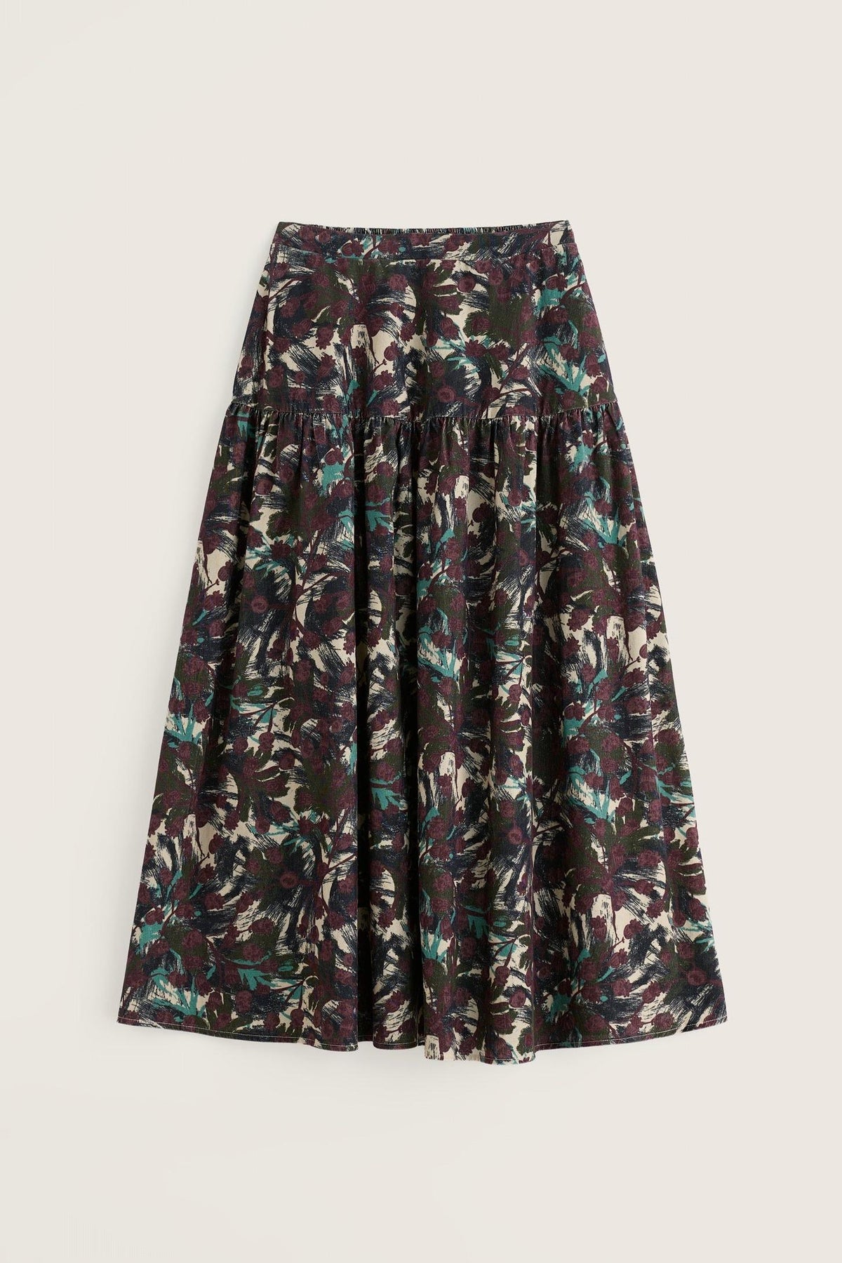 Seasalt Hamlyn Skirt Inky Seedheads Aran