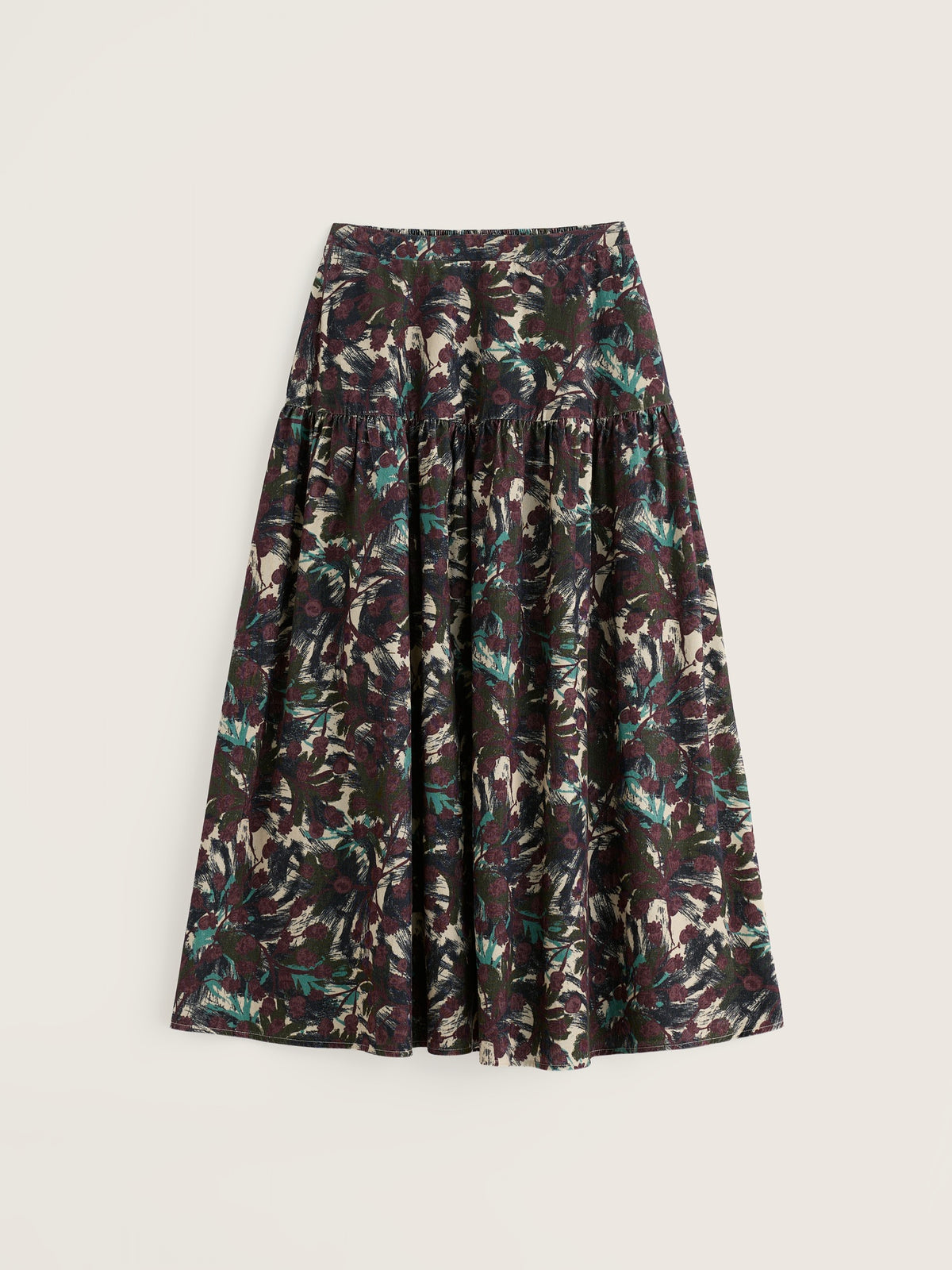 Seasalt Hamlyn Skirt Inky Seedheads Aran