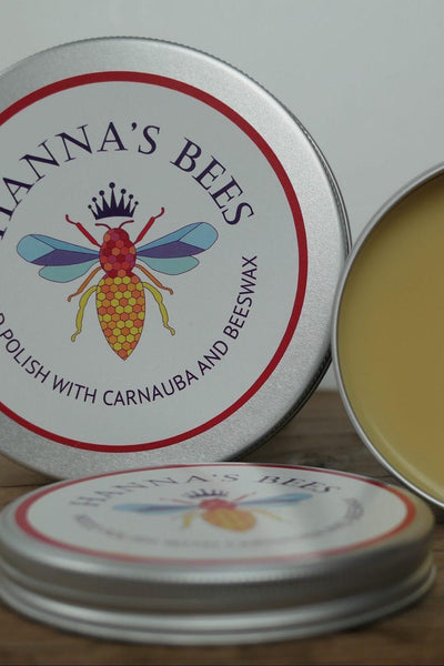 Hanna's Bees Wood Polish with Carnauba & Beeswax
