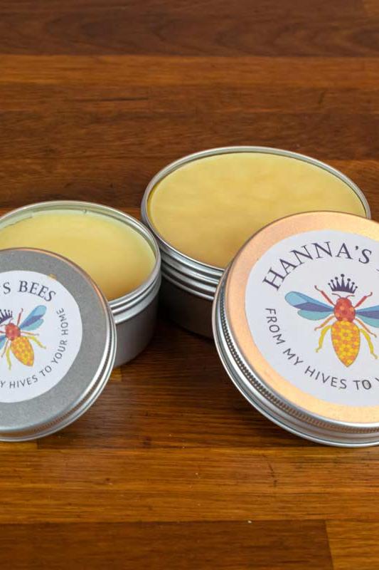 Hanna's Bees Wood Polish with Carnauba & Beeswax