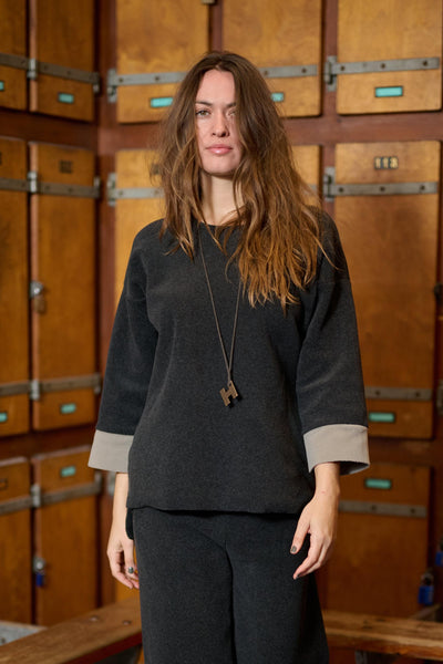 Henriette Steffensen BLOUSE 2 Coloured SB/Elephant
