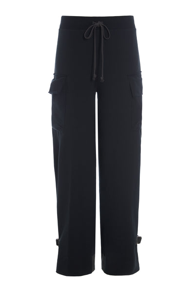 Henriette Steffensen Black Cargo Trousers