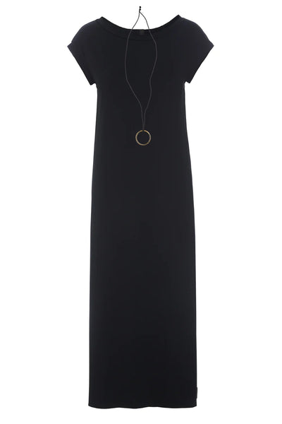 Henriette Steffensen Black Dress with Jewelry-Womens-Ohh! By Gum - Shop Sustainable