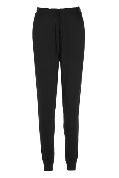 Henriette Steffensen Black Jogging Pants-Womens-Ohh! By Gum - Shop Sustainable