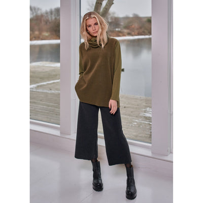 Henriette Steffensen Blouse Mix in Moss-Womens-Ohh! By Gum - Shop Sustainable