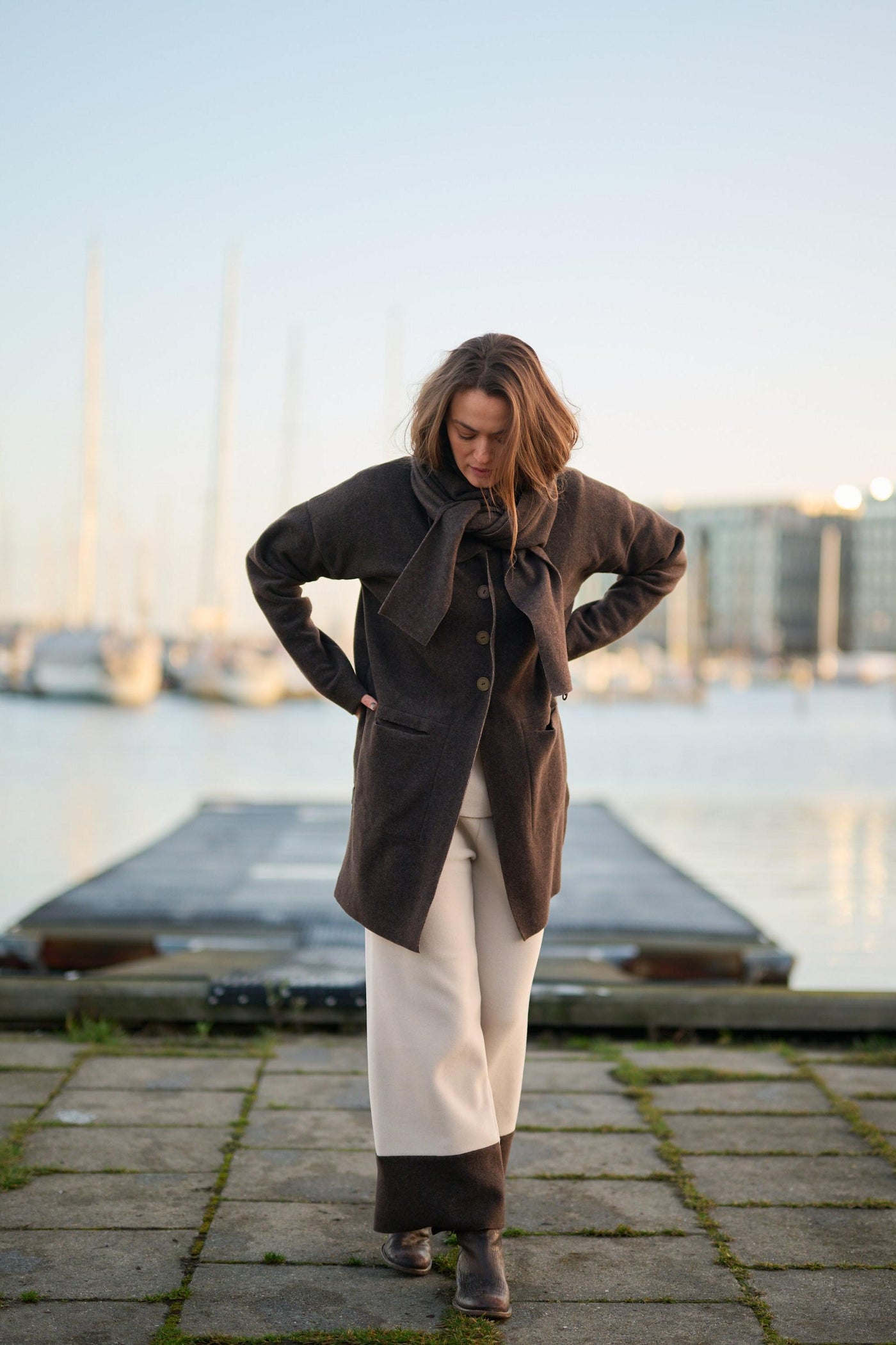 Henriette Steffensen Chocolate Cardigan