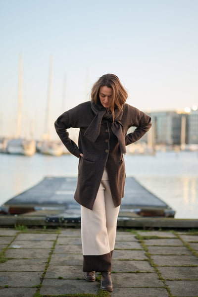 Henriette Steffensen Chocolate Cardigan