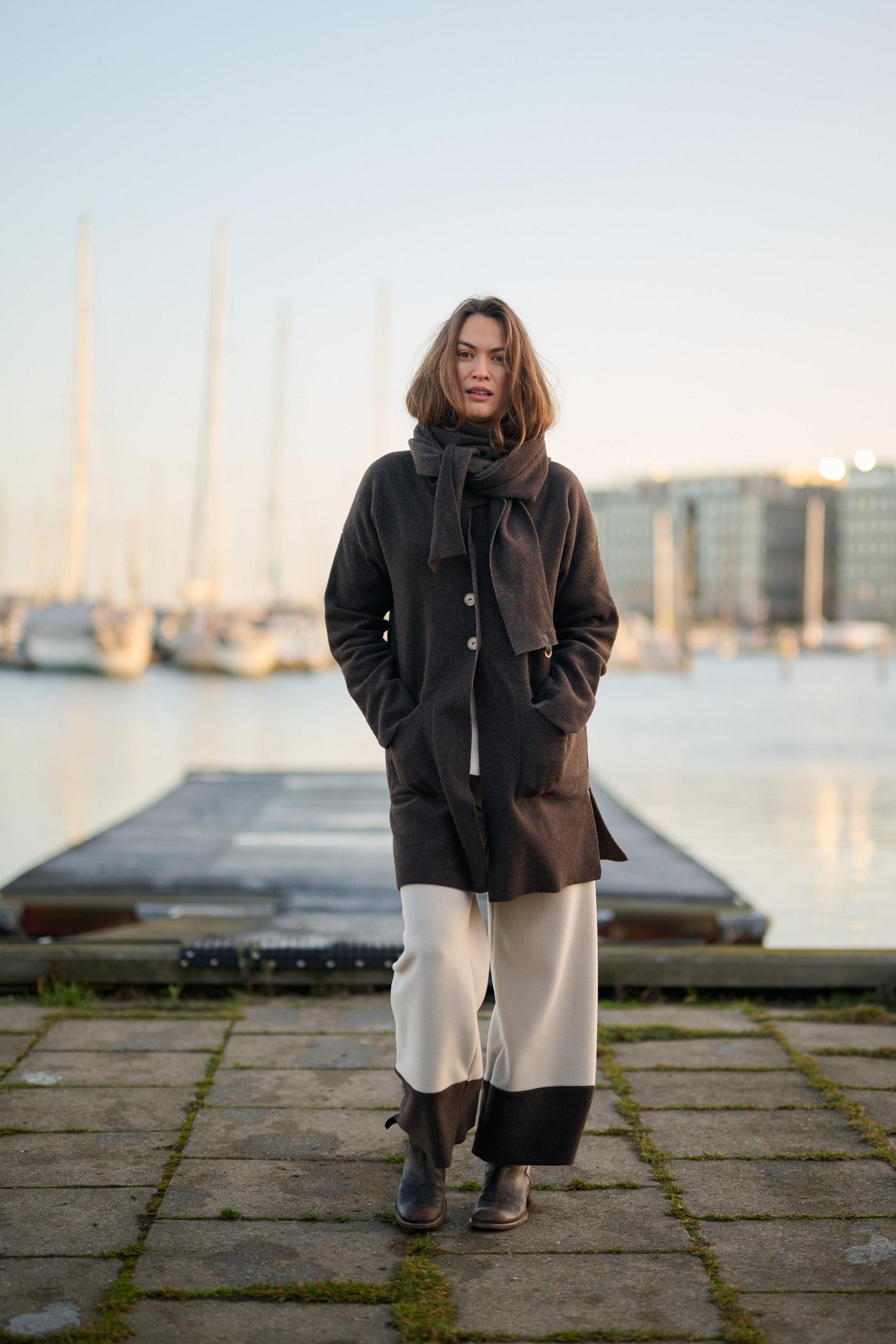 Henriette Steffensen Chocolate Cardigan