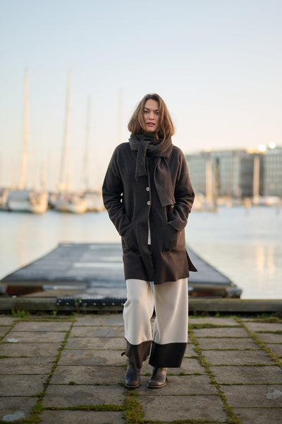 Henriette Steffensen Chocolate Cardigan