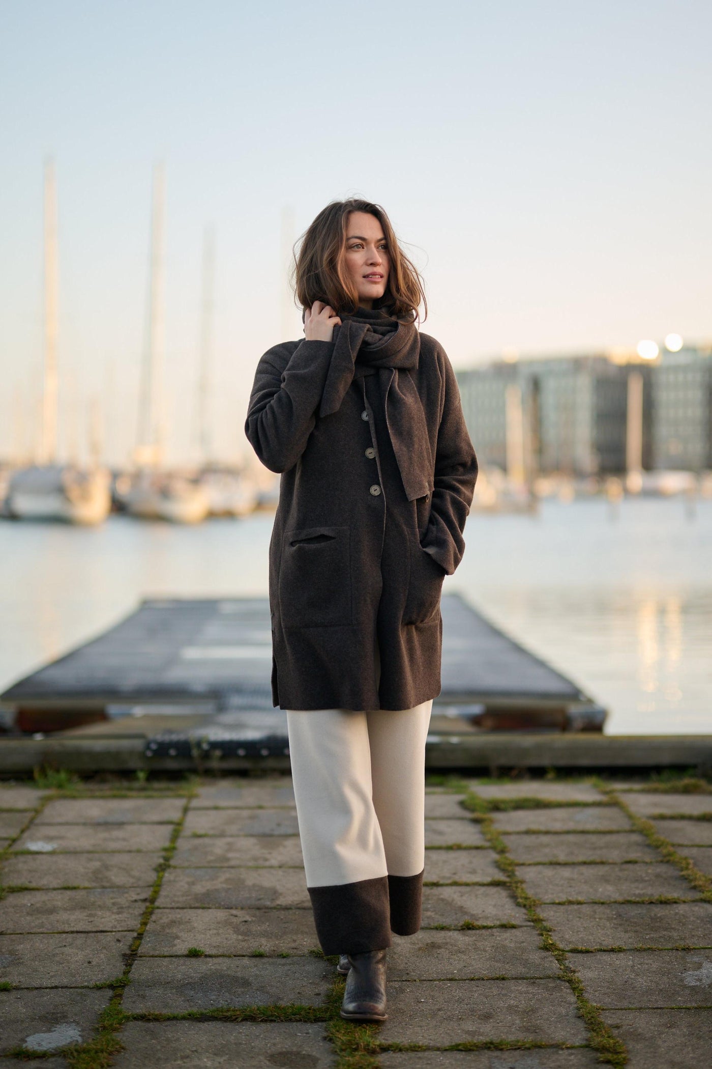 Henriette Steffensen Chocolate Cardigan