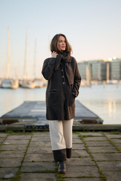 Henriette Steffensen Chocolate Cardigan