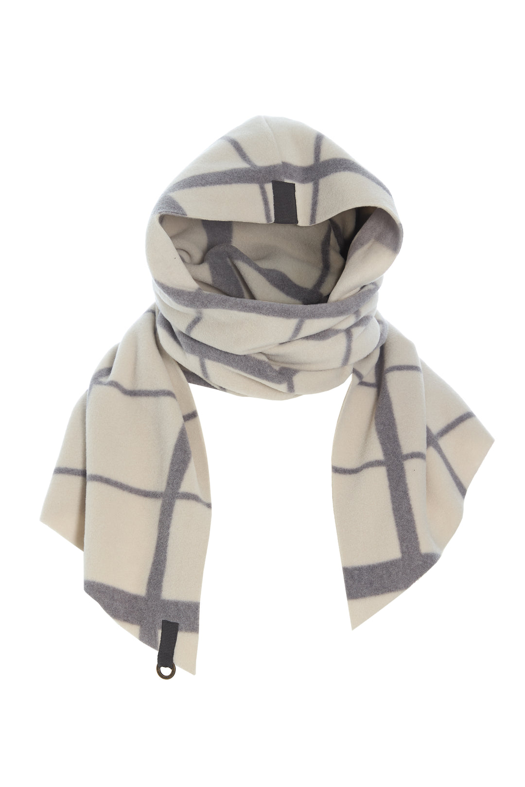Henriette Steffensen Clan Print Kit Scarf w/ Hood – Ohh! By Gum
