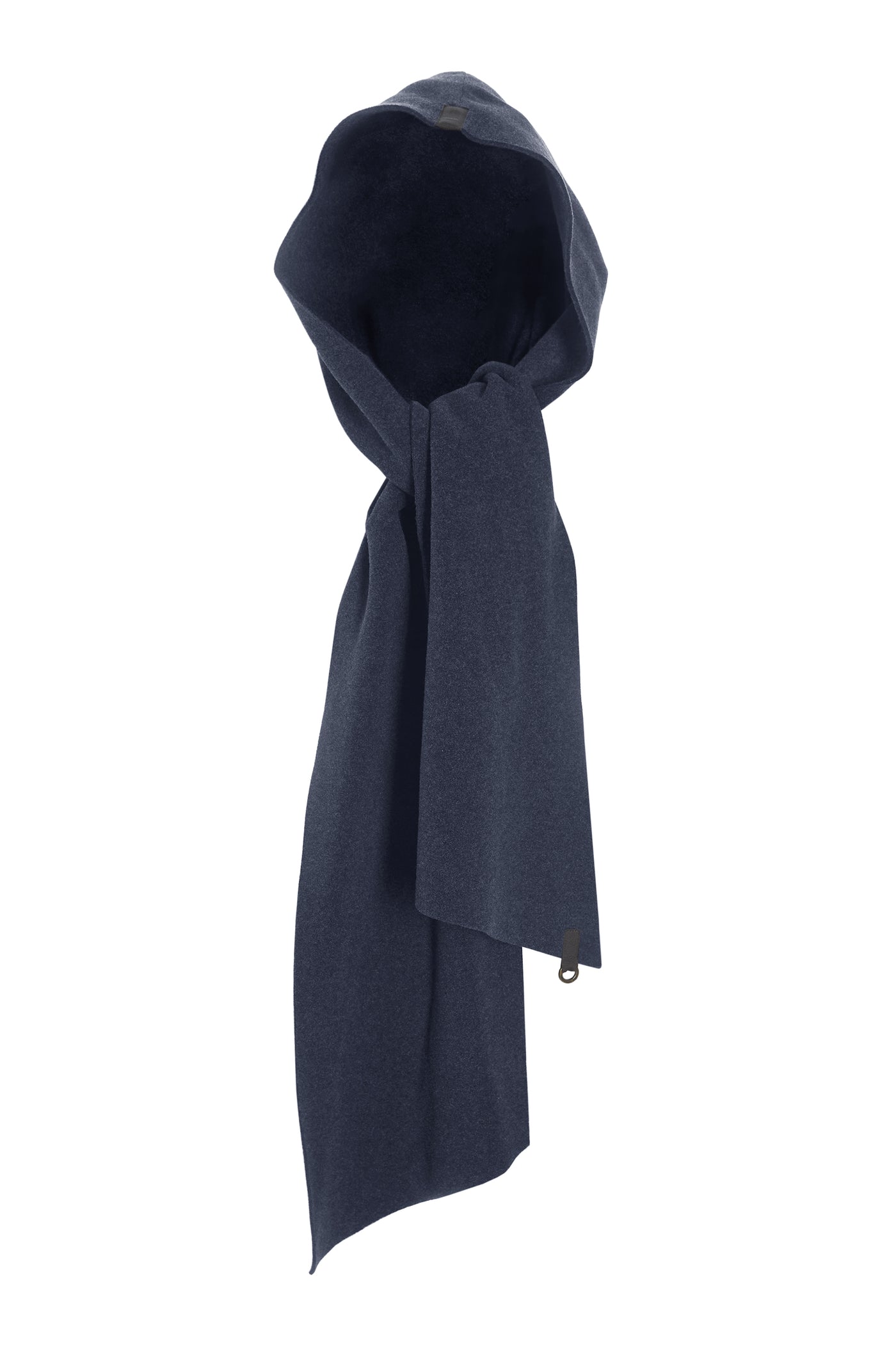 Henriette Steffensen Evening Blue Scarf w/ Hood