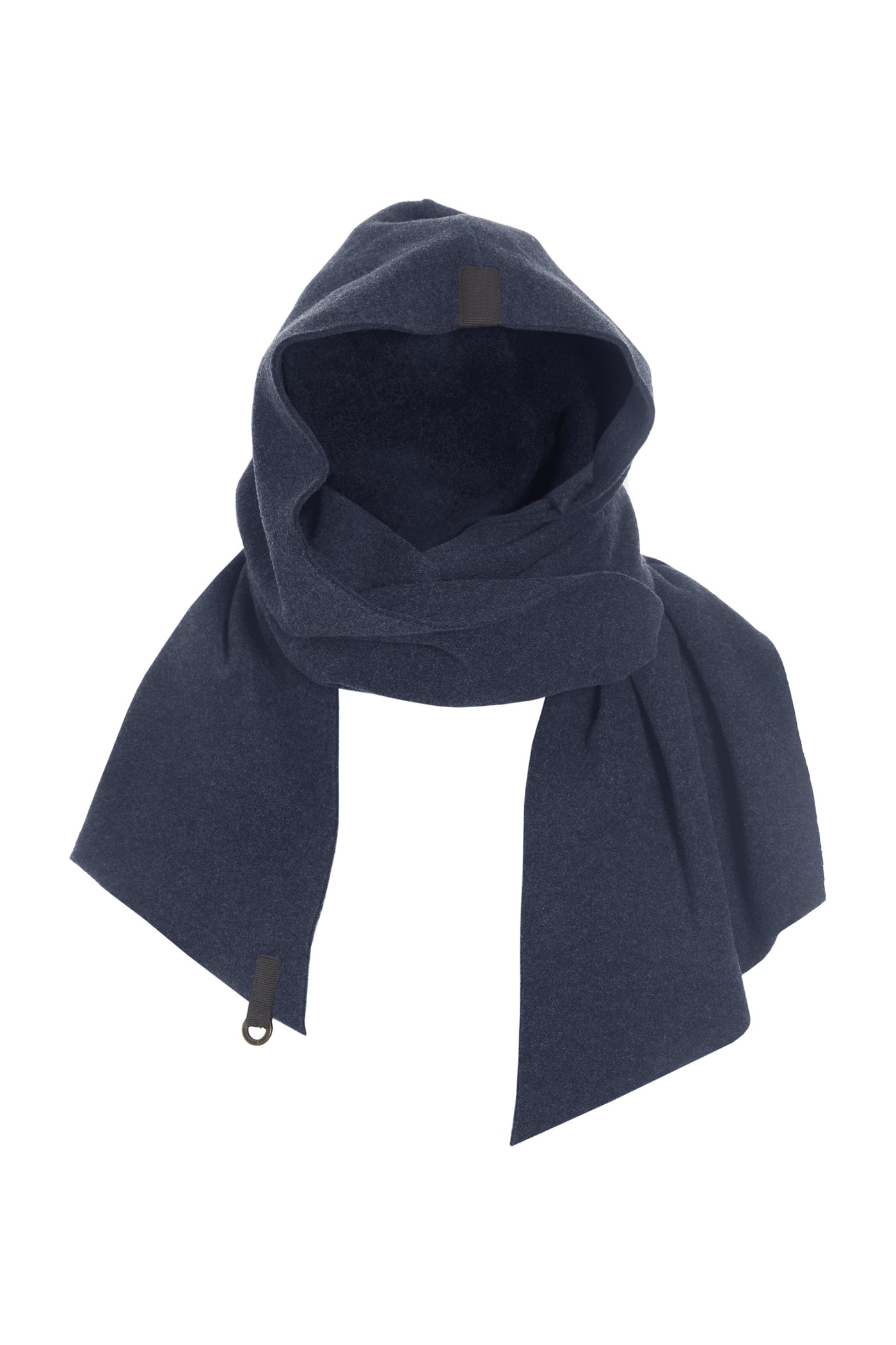 Henriette Steffensen Evening Blue Scarf w/ Hood