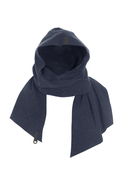 Henriette Steffensen Evening Blue Scarf w/ Hood