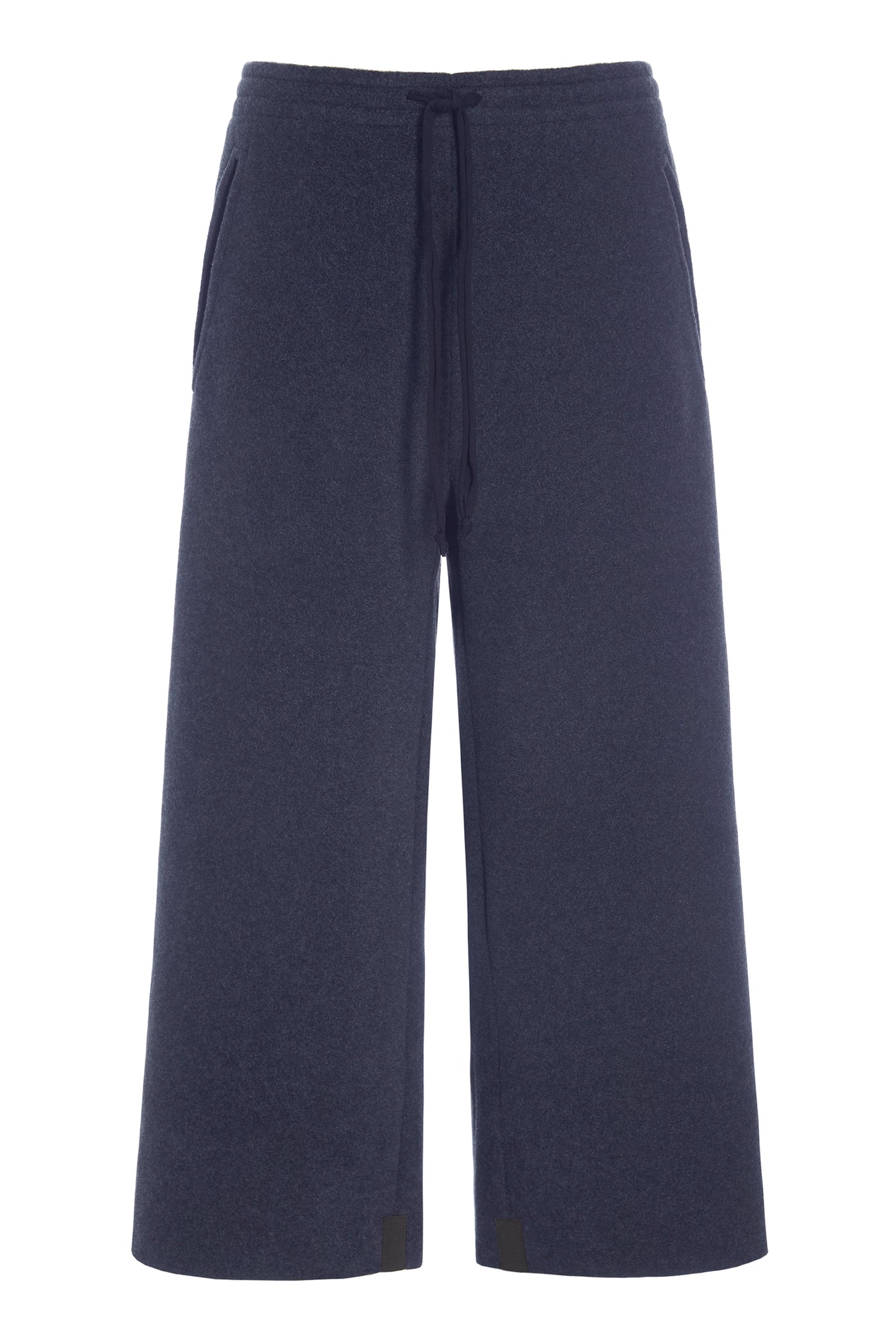 Henriette Steffensen Flare Trousers 3/4 Length in Evening Blue