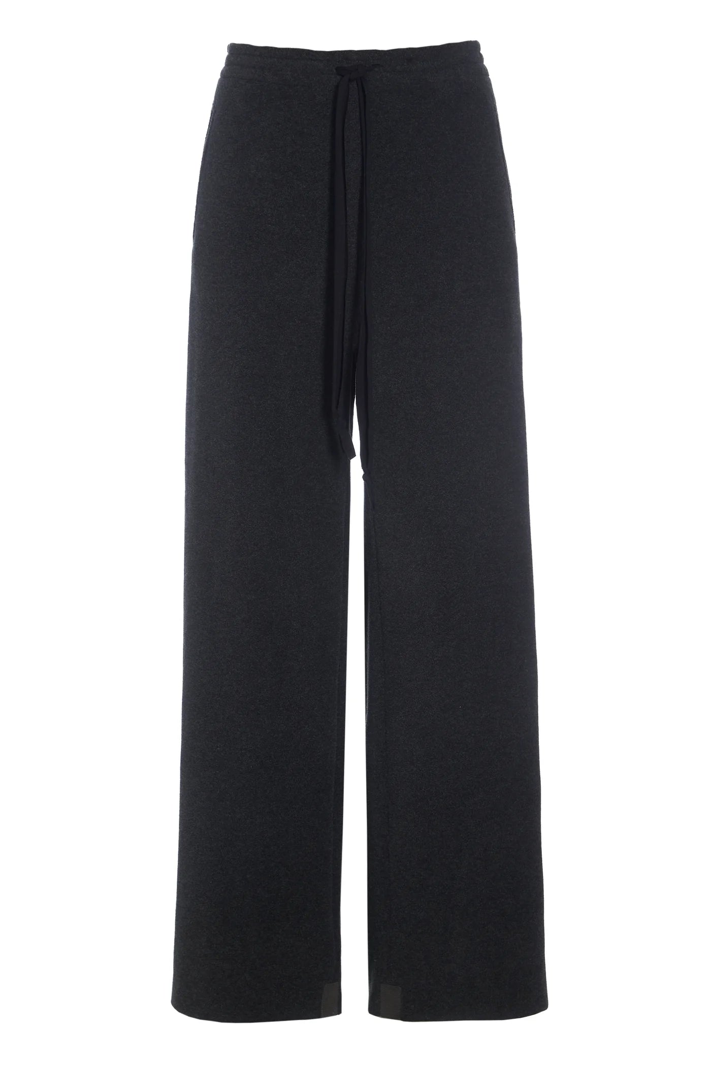 Henriette Steffensen Flare Trousers in Soft Black-Womens-Ohh! By Gum - Shop Sustainable