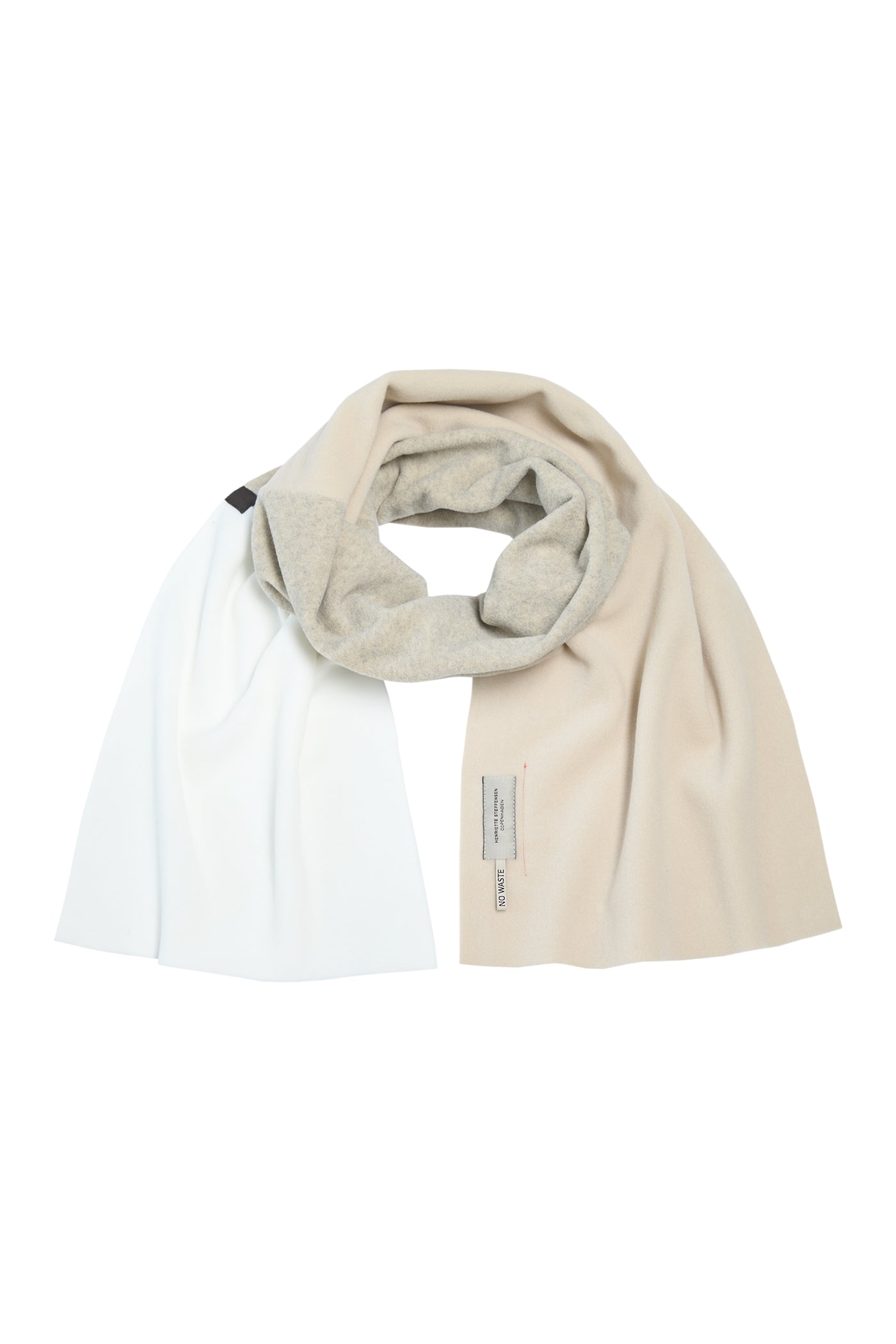 Henriette Steffensen Kit/Ow/Sand Scarf-Womens-Ohh! By Gum - Shop Sustainable