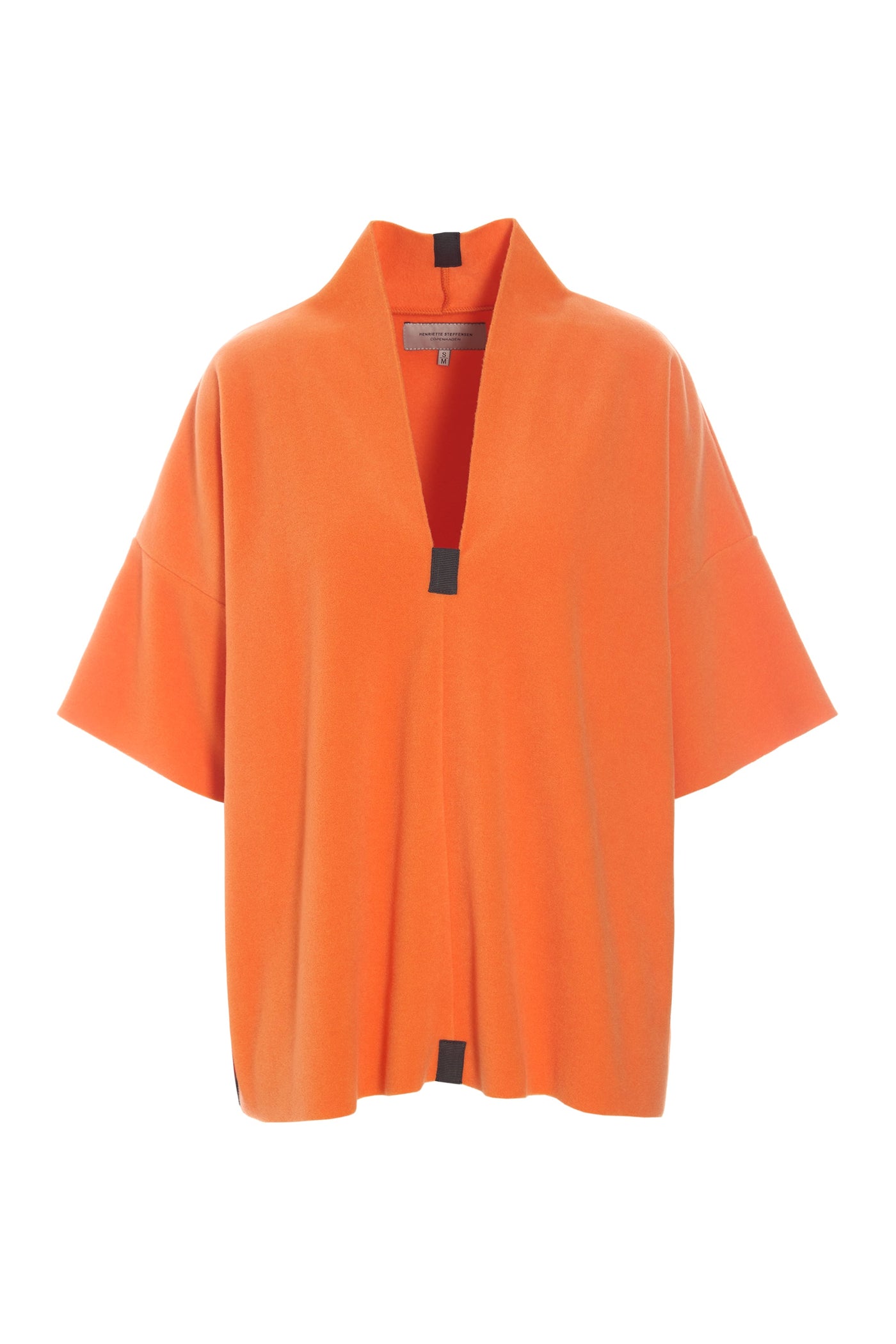 Henriette Steffensen Orange Pullover-Womens-Ohh! By Gum - Shop Sustainable