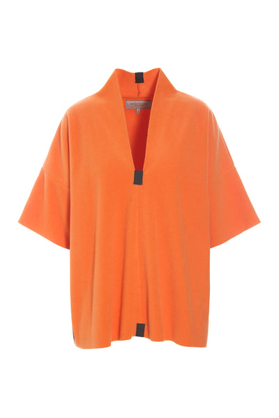 Henriette Steffensen Orange Pullover-Womens-Ohh! By Gum - Shop Sustainable