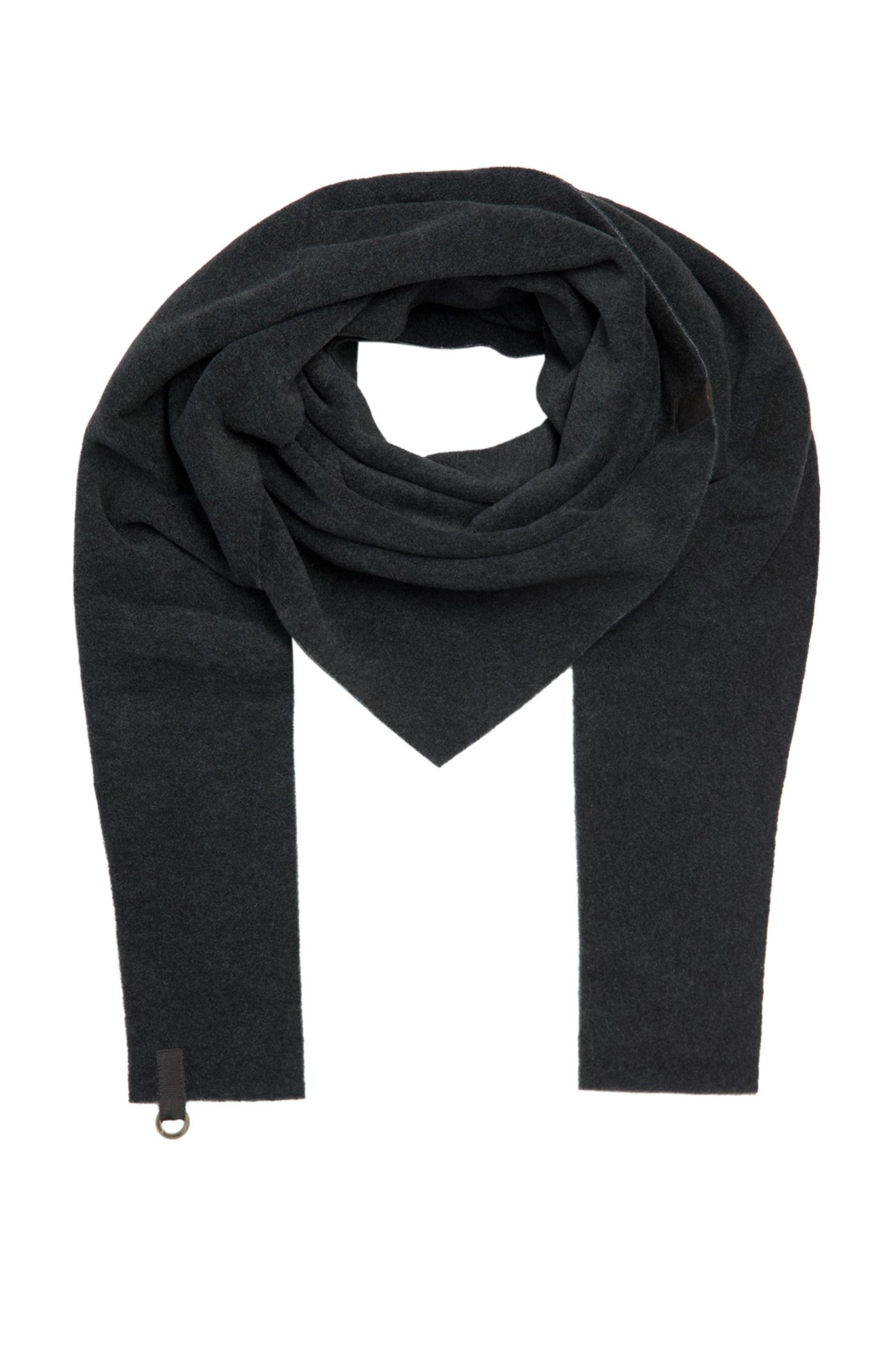 Henriette Steffensen Scarf Triangle in Soft Black-Womens-Ohh! By Gum - Shop Sustainable