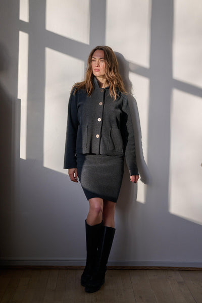 Henriette Steffensen Soft Black Jacket
