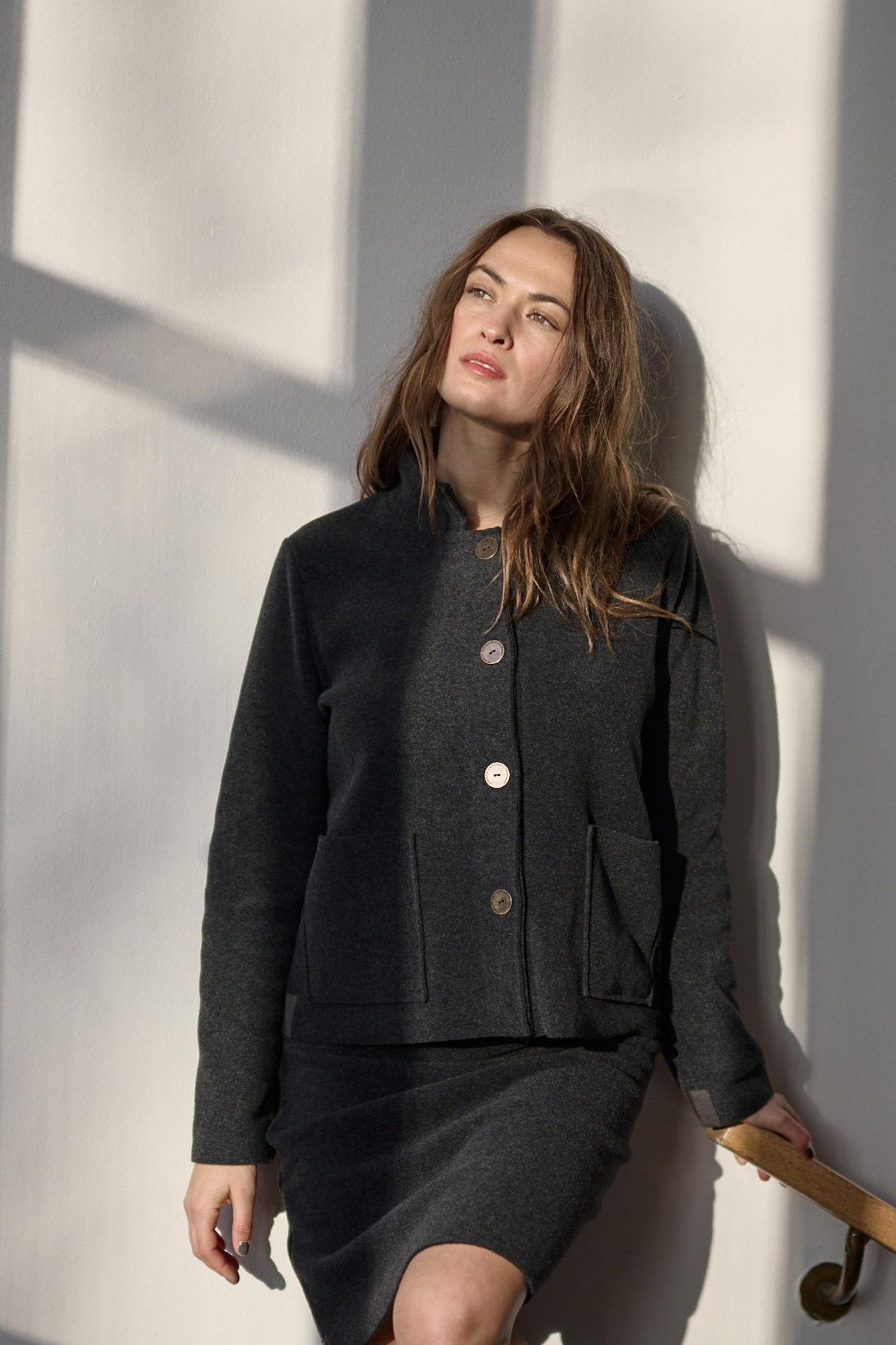 Henriette Steffensen Soft Black Jacket