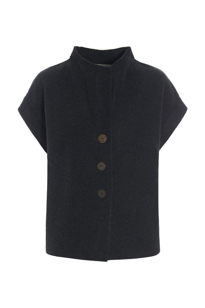 Henriette Steffensen Soft Black Vest