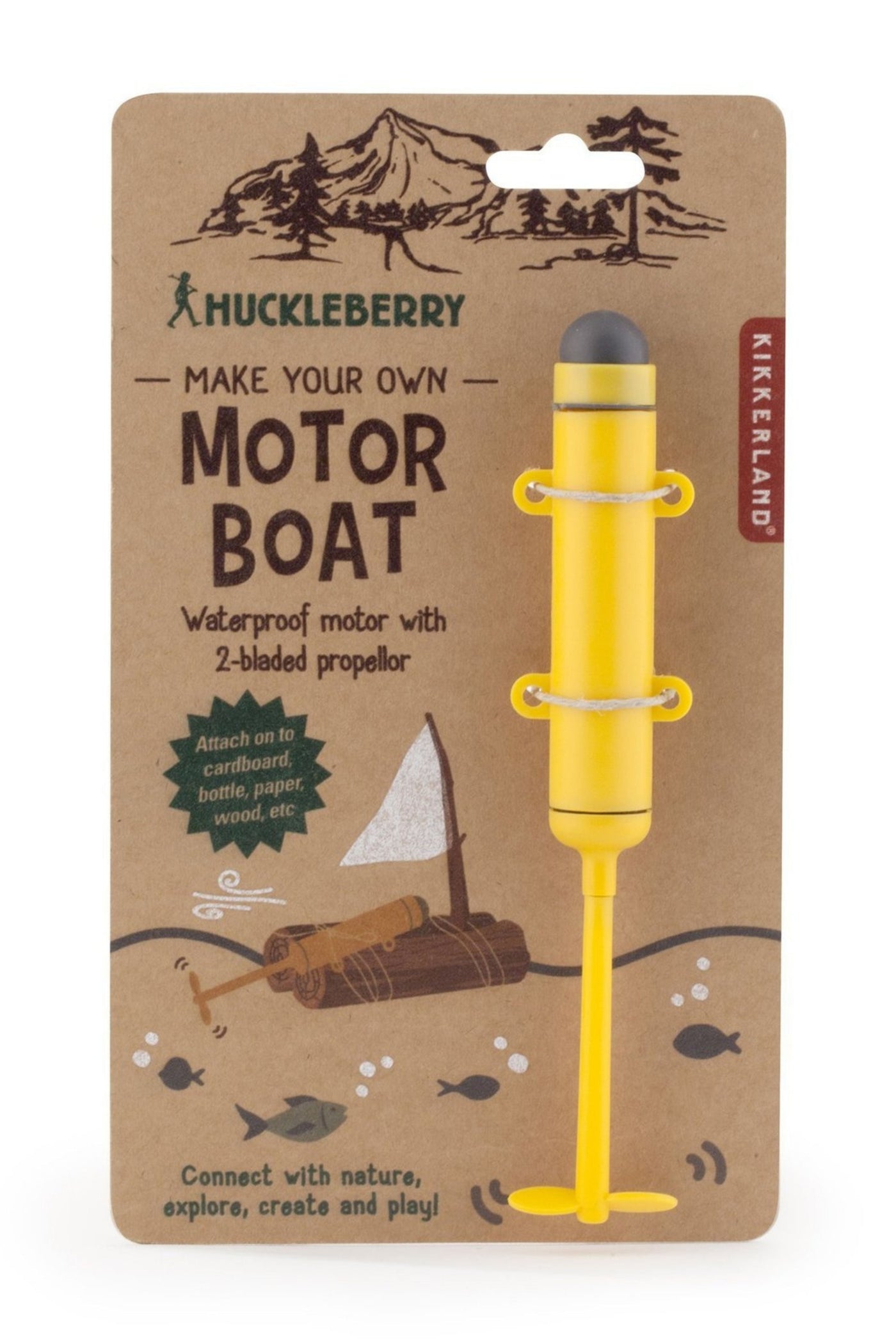 Huckleberry Kikkerland Motor Boat-Accessories-Ohh! By Gum - Shop Sustainable