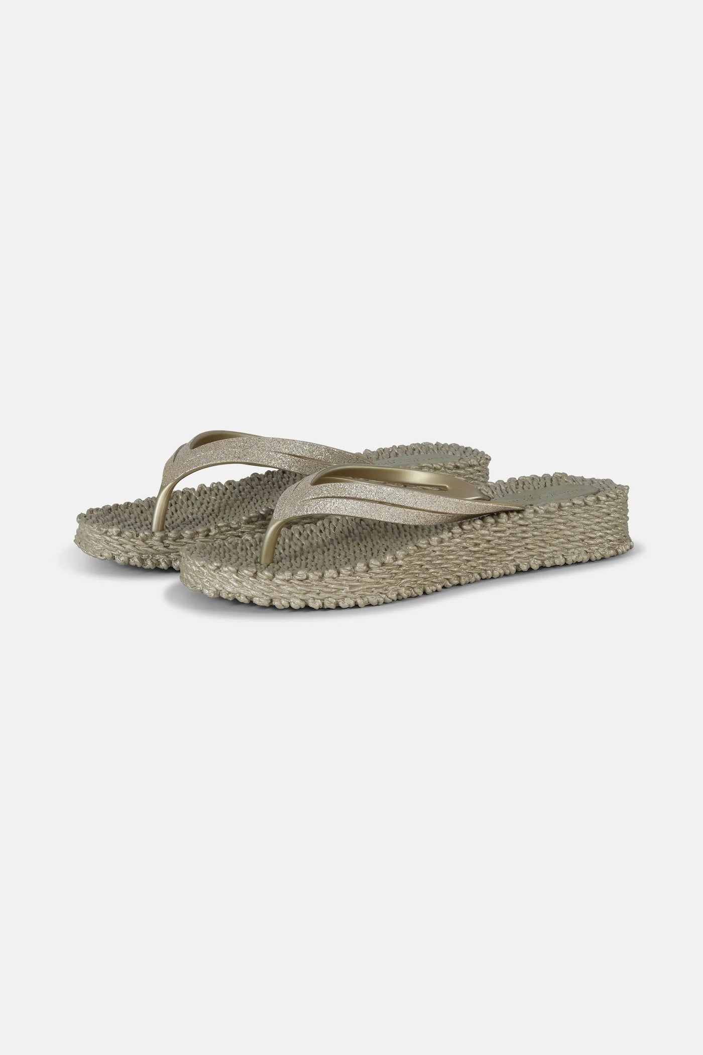 Ilse Jacobsen Flip Flop On Platform Sole - Platin-Accessories-Ohh! By Gum - Shop Sustainable