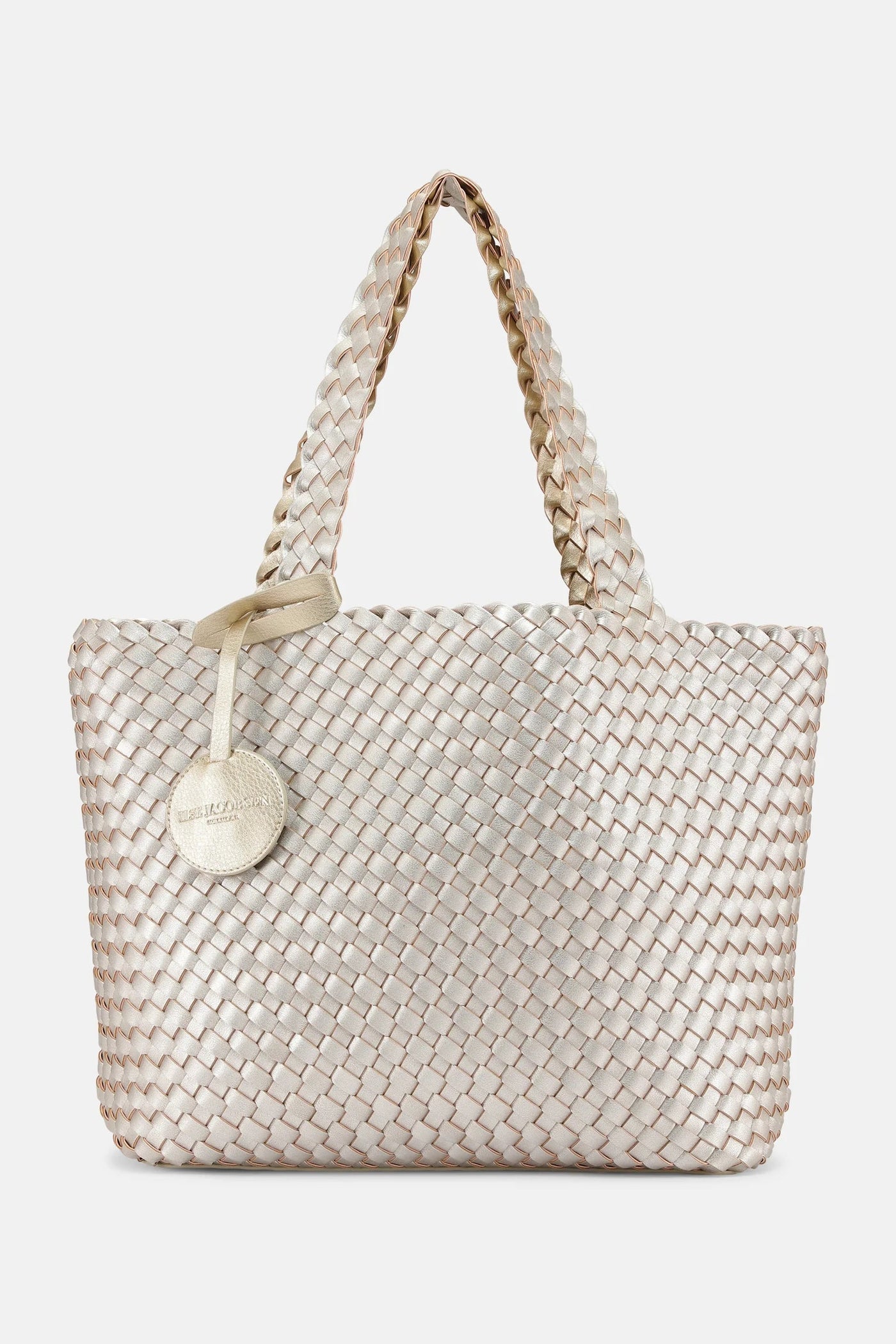 Ilse Jacobsen Platin Silver Reversible Bag-Womens-Ohh! By Gum - Shop Sustainable