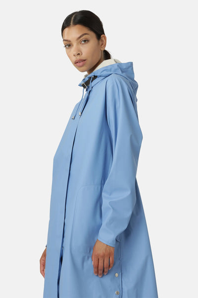 Ilse Jacobsen Rain71 Raincoat in Light Regatta-Womens-Ohh! By Gum - Shop Sustainable