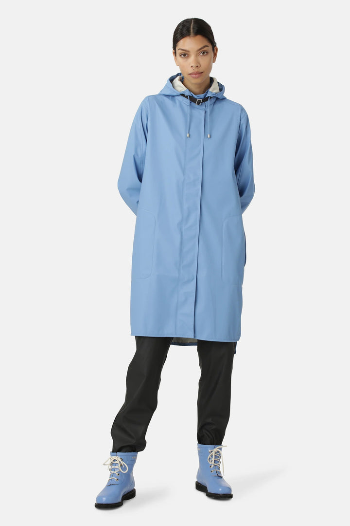 Ilse Jacobsen Rain71 Raincoat in Light Regatta Ohh By Gum