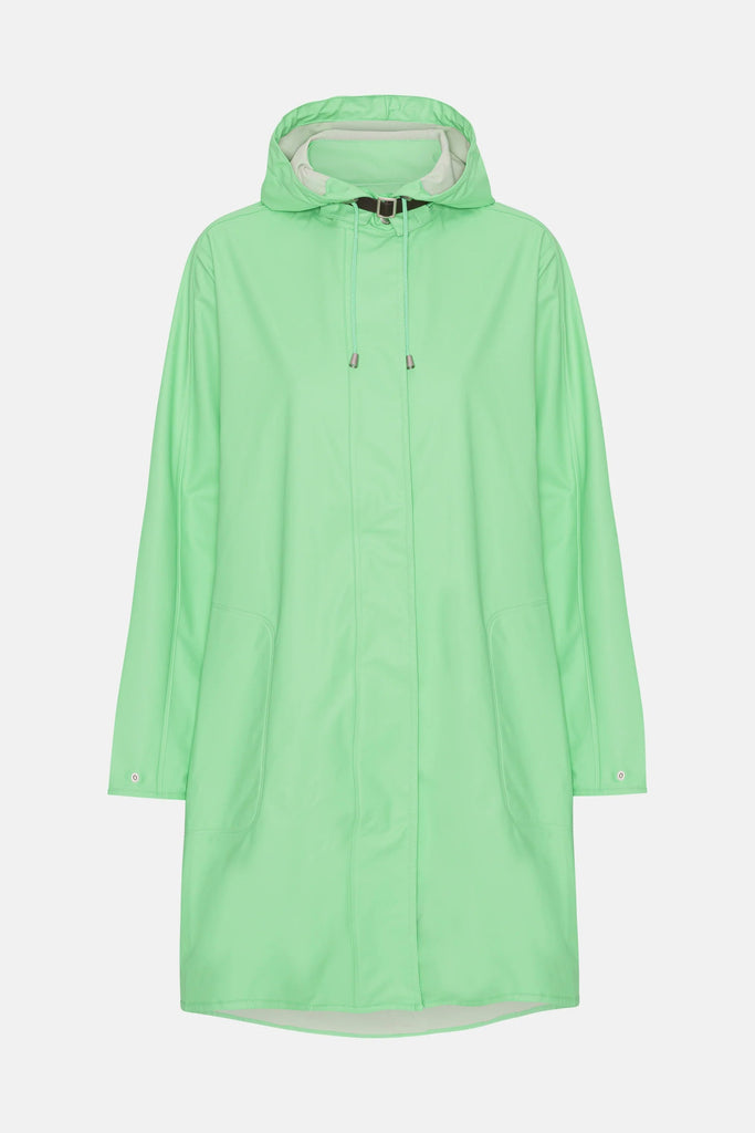 Mint 2025 green raincoat